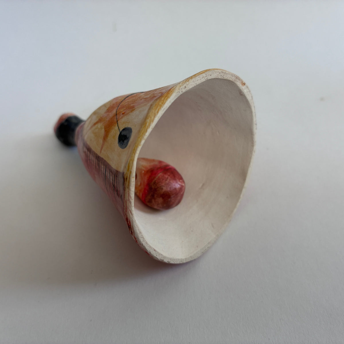 Bell: Sun Flare. Hand made ceramic bell