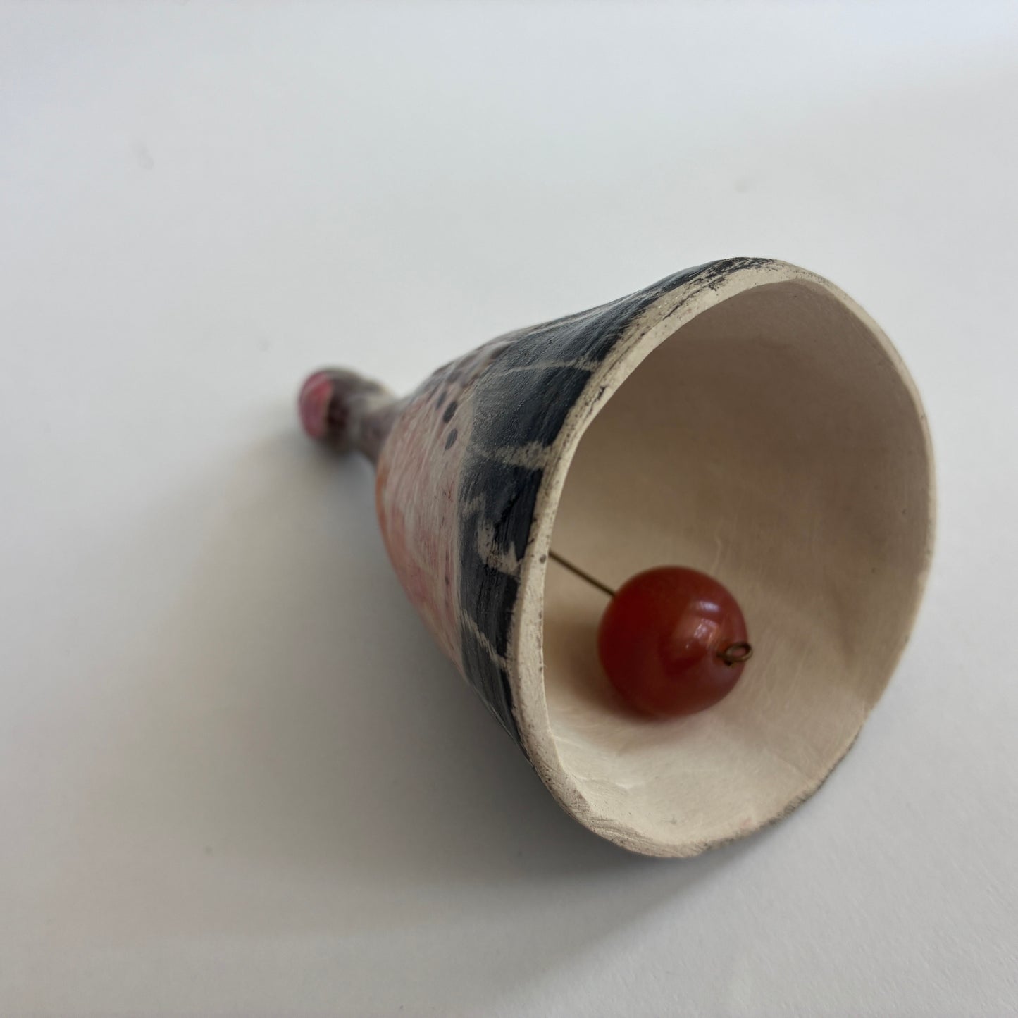 Bell: Furnace. Hand made ceramic bell