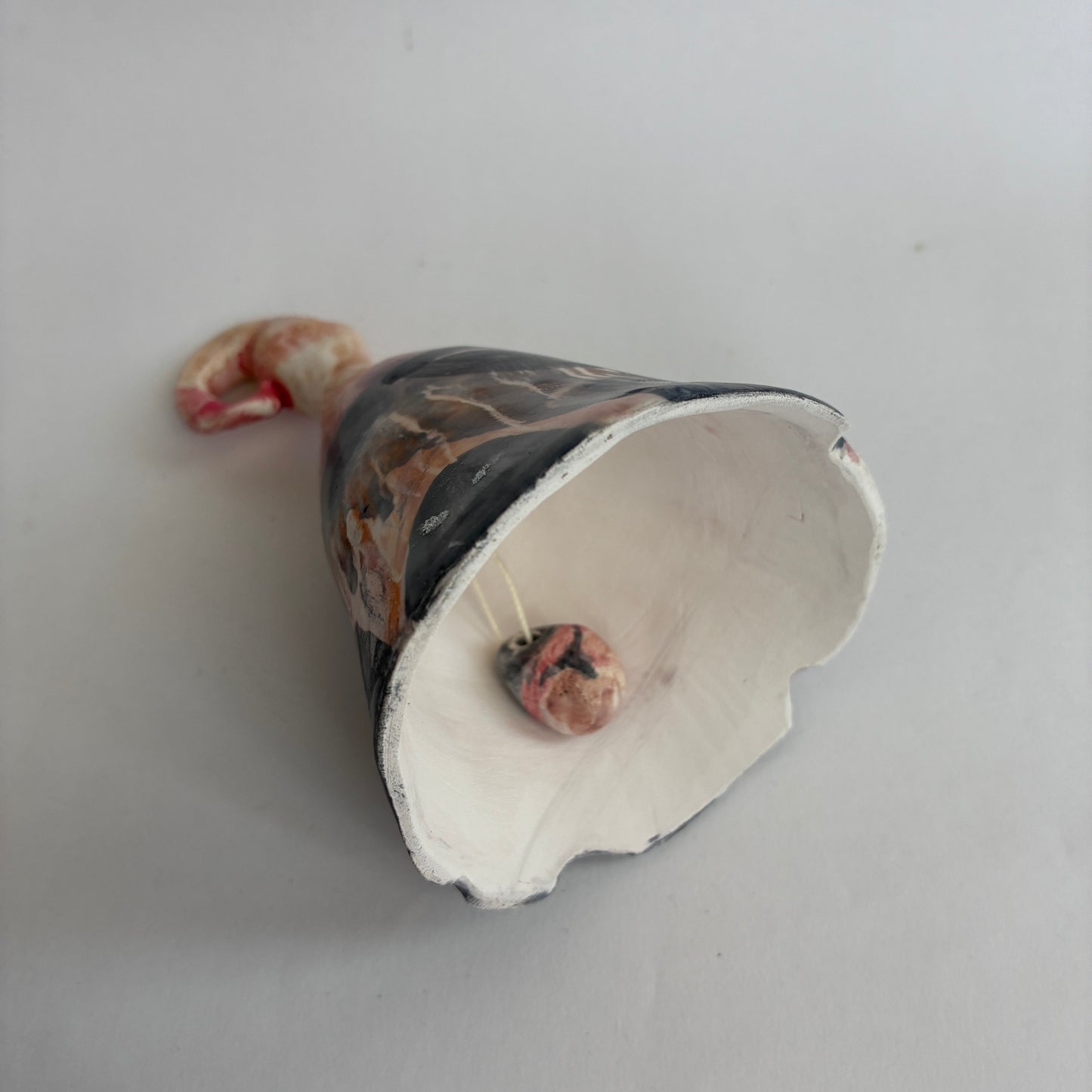 Bell: Longhorn. Hand made ceramic bell