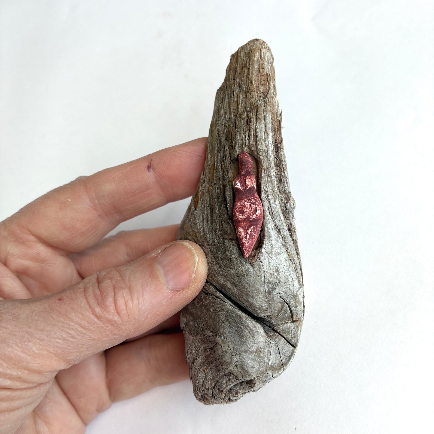 Goddess Votive 5 oxblood red