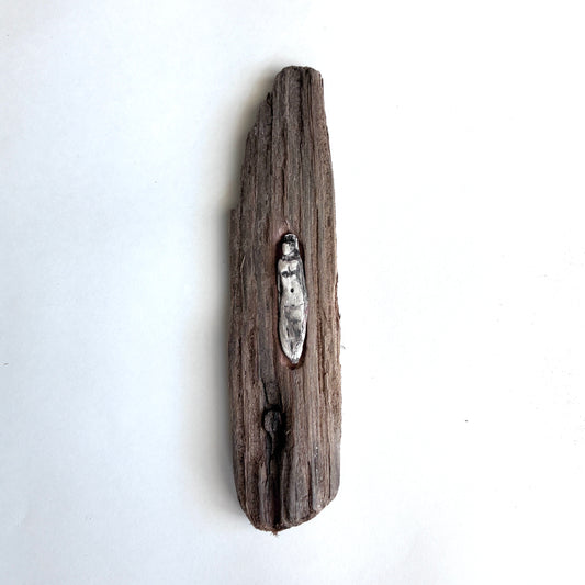 Goddess Votive 6 stone grey
