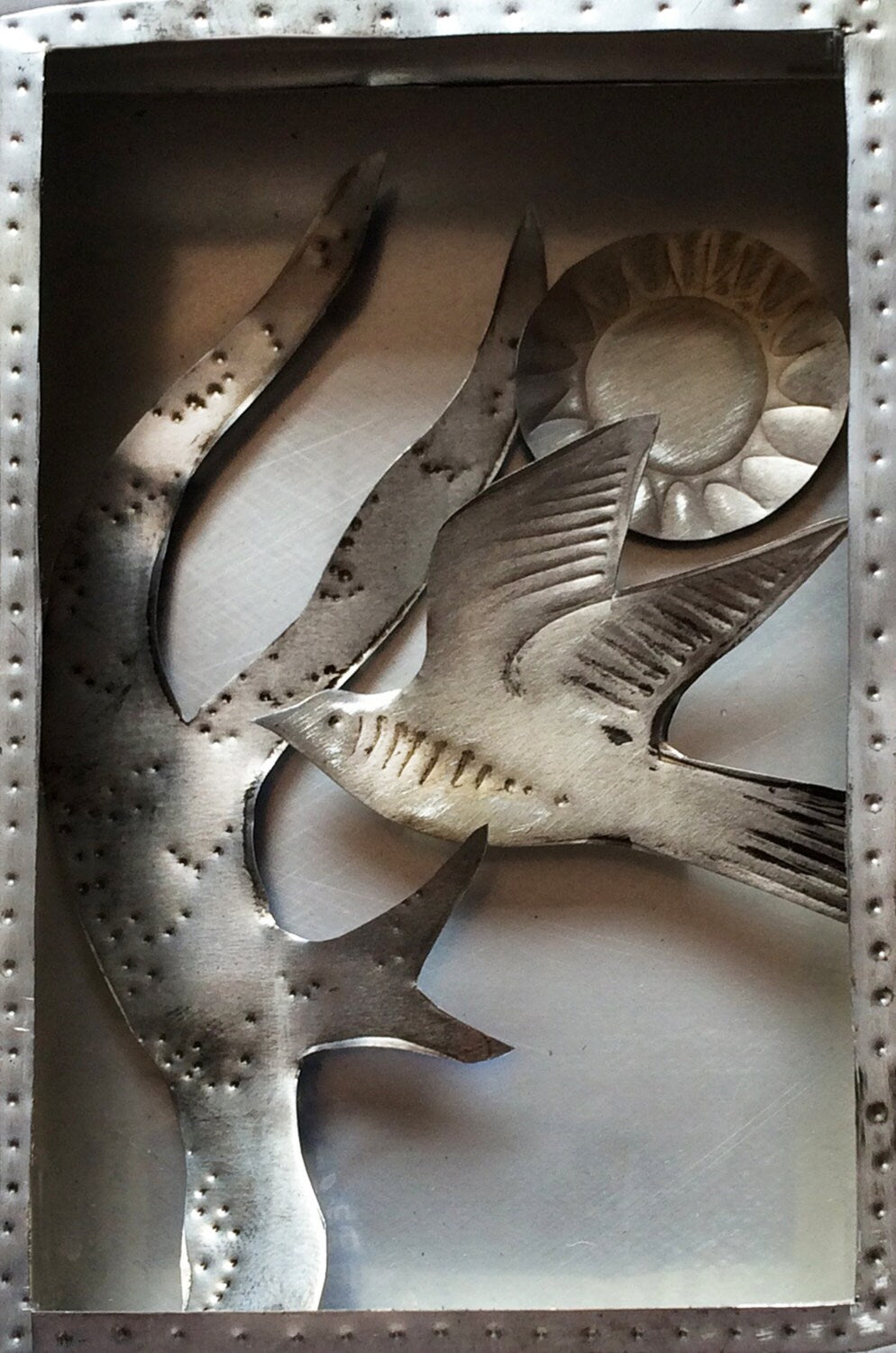 Bird Box, with sun - (please read the full description!)
