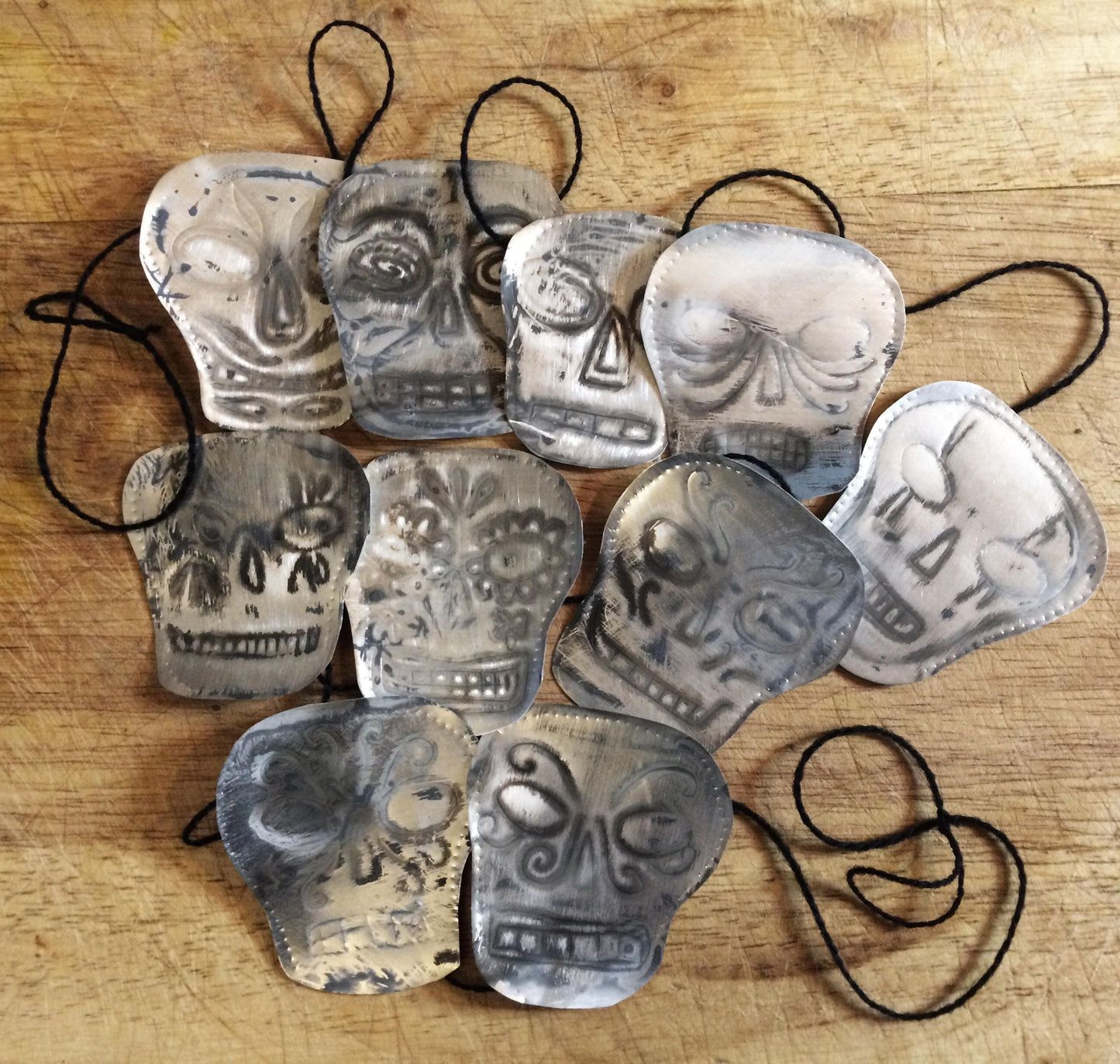 Day of the Dead Skull Bunting (- please read the full description!)