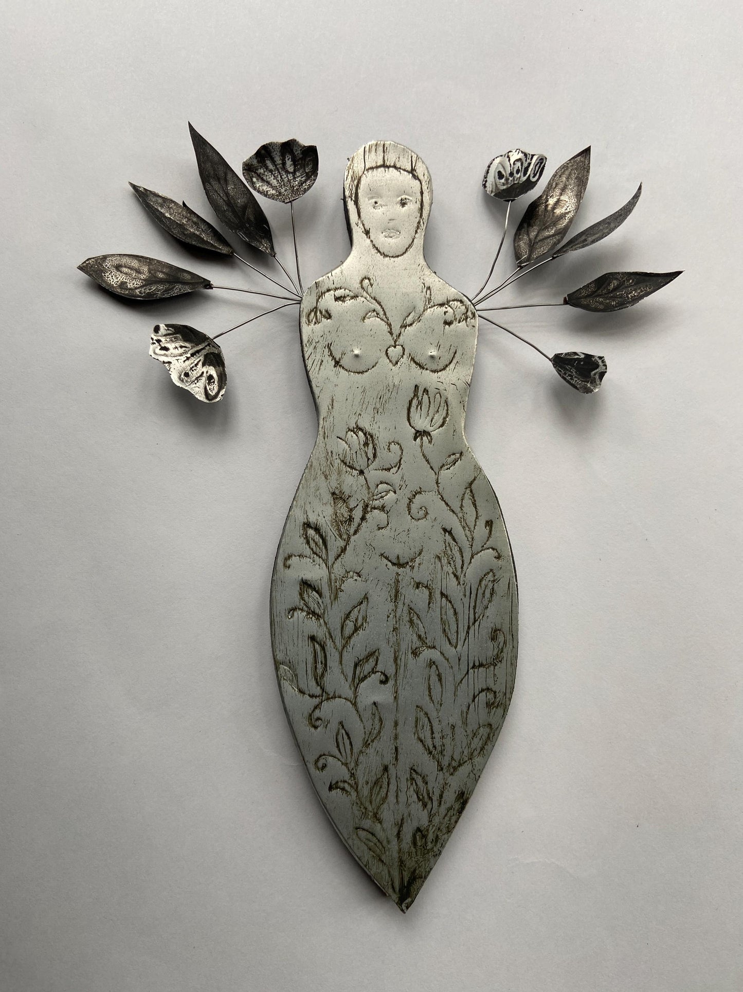 Woman Growing Wings