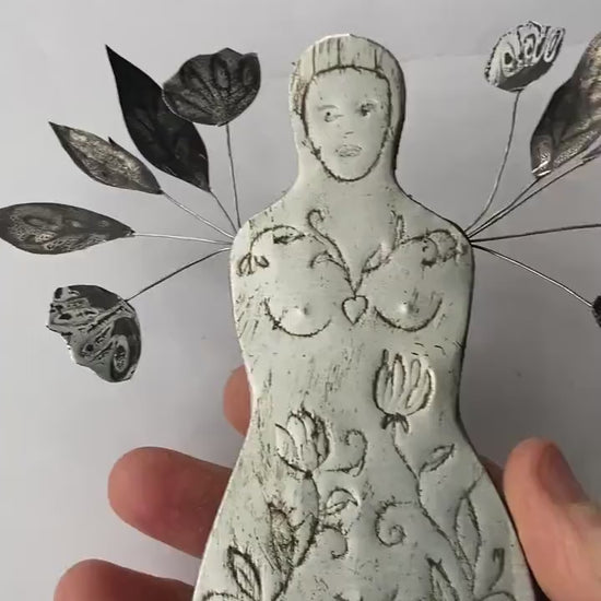 Woman Growing Wings